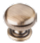  2980AB Knob in Brushed Antique Brass 