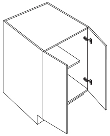 Full Height Double Door Base Cabinet