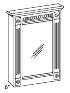 Single Door Medicine cabinet