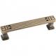  155-96ABSB Pull in Antique Brushed Satin Brass 