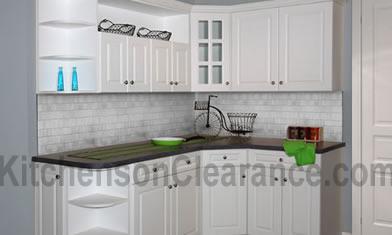 discount white kitchen cabinets