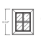 Mullion Door - 12''H