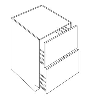 Two Drawer Pack Base