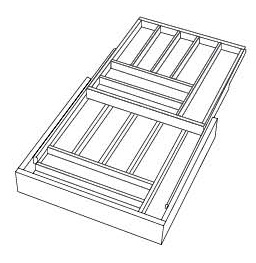 2-Tier Cutlery Drawer