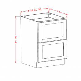 Two Drawer Pack Base