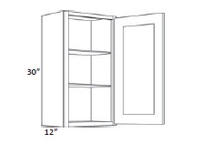 30'' High Single Door