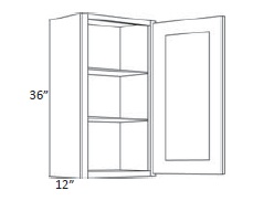 36'' High Single Door