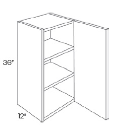 36'' High Single Door