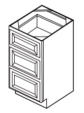 Three Drawer Pack Base