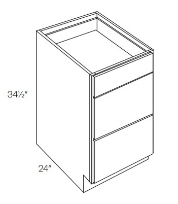 3 Drawer Pack Base