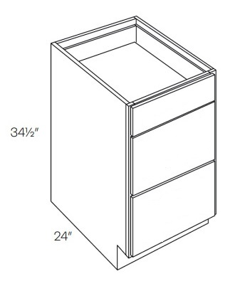 3 Drawer Pack Base