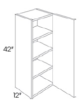 42'' High Single Door