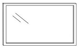 Aluminum Frame Glass Door / Horizontal