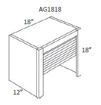 Straight Appliance Garage