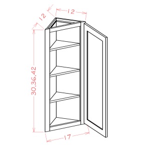 Angle Wall Cabinets