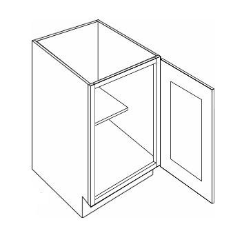 Single Full Height Door Base