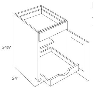 Single Door Base with 1 POS