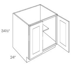 Double Full Height Door Base