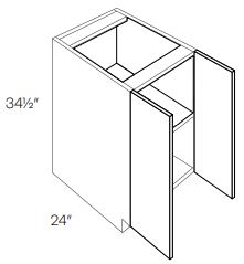 Double Full Height Door Base