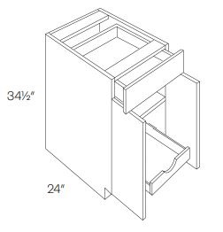 Double Door with Drawer(s) Base with 1 POS