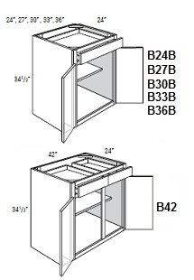 Double Door with Drawer(s) Base