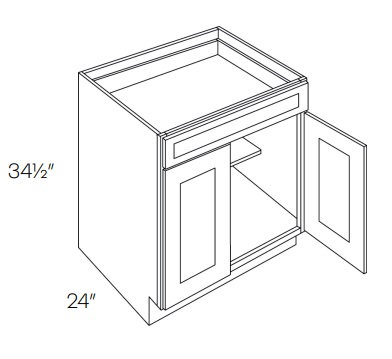 Double Door with Drawer(s) Base