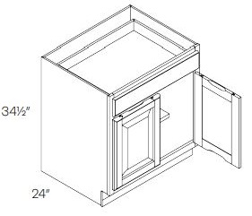 Double Door with Drawer(s) Base