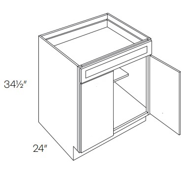 Double Door with Drawer(s) Base