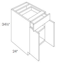 Double Door with Drawer(s) Base