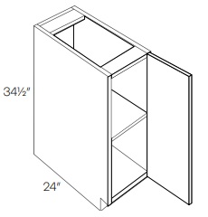 Single Full Height Door Base