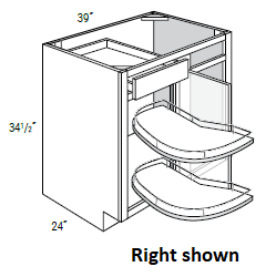 Blind Base Pull-Out Cabinet