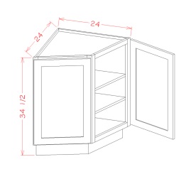 Base End Cabinet