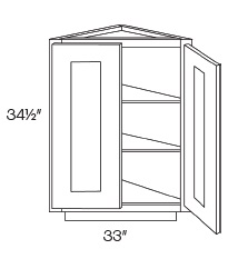 Base End Straight Cabinet