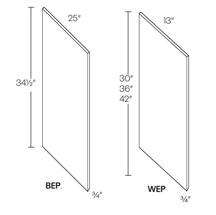 Base End Panels