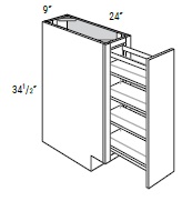 Base Organizer Pull-Out Cabinet