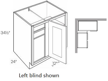 Full Height Blind Base Cabinet