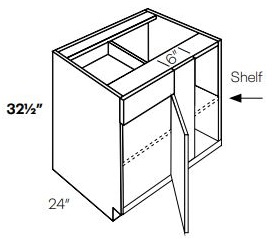 ADA Blind Base Cabinet