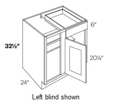 ADA Blind Base Cabinet