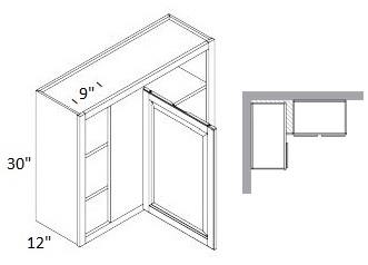 Single Door Wall Blind Corner