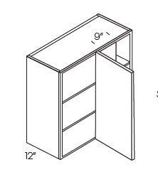 Single Door Wall Blind Corner