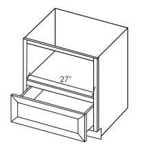 Base Microwave Cabinet