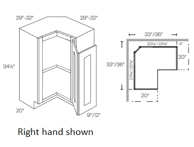Easy Reach Corner Base