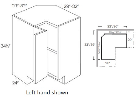 Easy Reach Corner Base