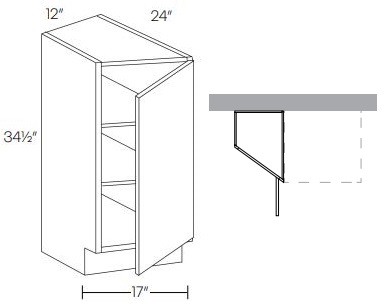 Base Transitional Cabinet