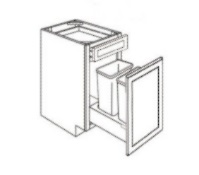 Waste Basket Base Cabinet