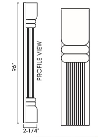 Trimmable Pilaster