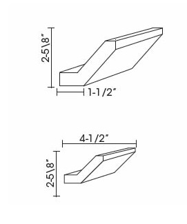 Crown Molding Flat