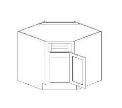 Corner Sink Base Cabinet