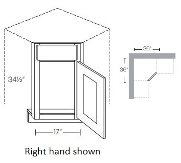 Corner Sink Front