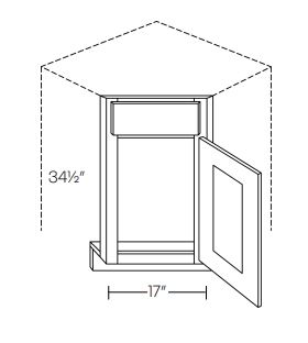 Corner Sink Front